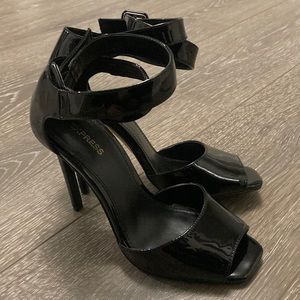 Express Black High Heels